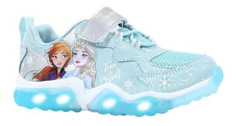 Zapatillas Footy Nena Frozen Con Luces En La Plata