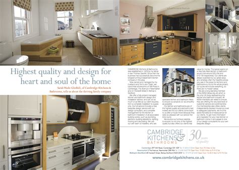 Cambridge Kitchens featured in Cambridge Magazine... again!