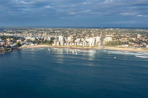 Aerial Drone View Of Cronulla And Cronulla Beach In The Sutherland