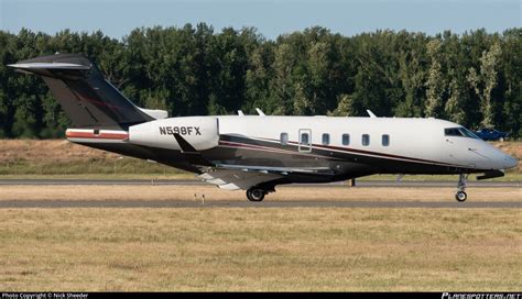 N598fx Flexjet Bombardier Bd 100 1a10 Challenger 350 Photo By Nick