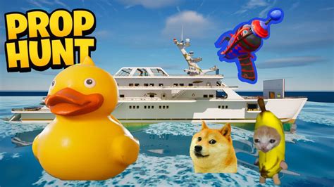 MEME YACHT PROP HUNT Fortnite Creative Map Code Dropnite