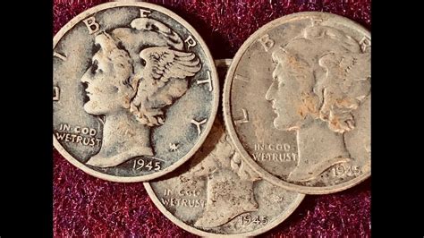 Value Of 1945 Mercury Dime Youtube