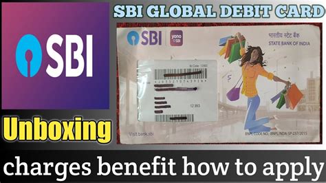 Sbi Atm Card Unboxing Sbi Debit Card Unboxing Sbi Atm Card Charges