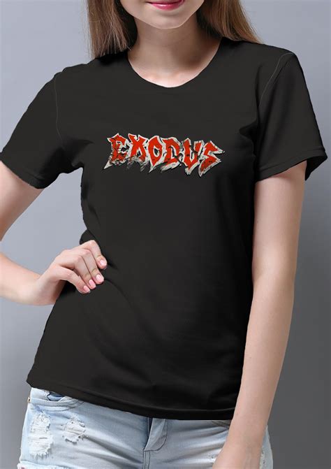 Exodus band T-Shirt Women Black - Tops