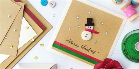 20 Diy Christmas Card Ideas Easy Homemade Christmas Cards Were