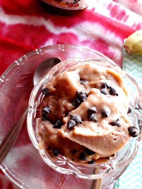 3 Ingredient Banana Nutella Ice Cream My Dainty Kitchen