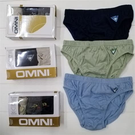 Omni 3in1 Brief Original Omniinside Garter Omni Bikini Omni Brief