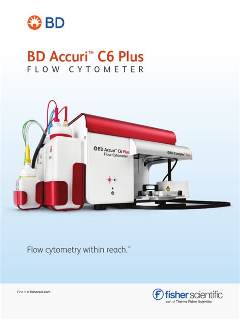 Bd Accuri™ C6 Plus Flow Cytometer Brochure Pdf Flow Cytometry