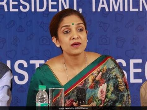 Rupa Gurunath Resigns As Tnca President Cites Personal Commitments For Decision Cricket News