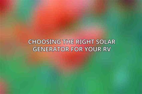 Discover The Best Solar Generators For RV June 2024 ACCIYO