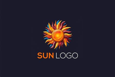 Premium Psd Infinity Rainbow Sunsun Logoabstract Sun Logosun Logo