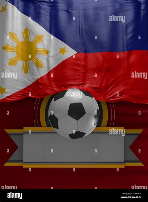 Philippines Flag Soccer Ball Background Hi Res Stock Photography And