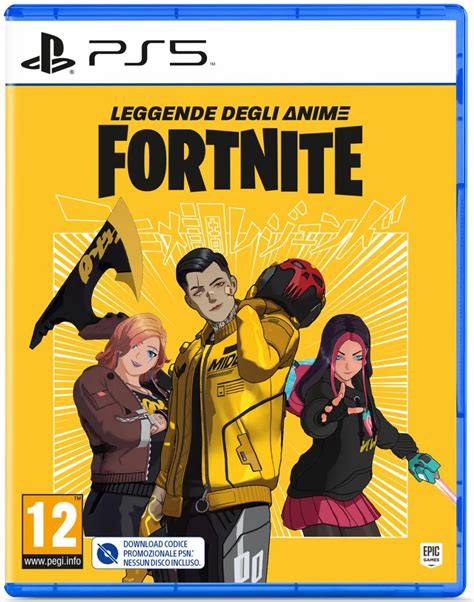 Epic Games Ps5 Fortnite Leggende Degli Anime Pegi 12 Swp50187