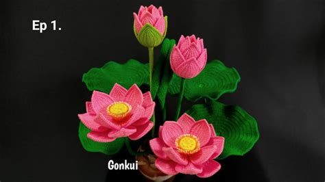 Crochet Lotus Flower Pattern Best Flower Site