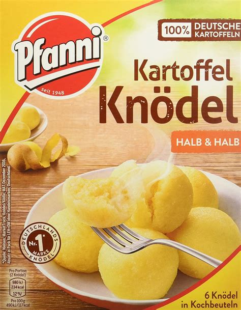 Pfanni Kartoffel Knödel Halb Halb der Klassiker für ein leckeres