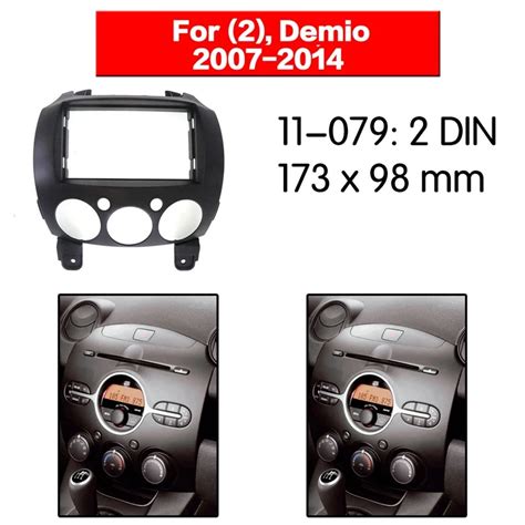 Din Dvd Painel Est Reo F Scia Para Mazda Demio Fascia