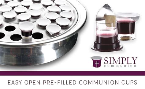 Amazon Simply Communion Pre Filled Communion Cups Tray