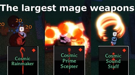 The Largest Mage Weapons Yet Roblox Pilgrammed Youtube