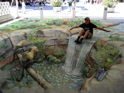 Breathtaking 3D Sidewalk Art To Be Enjoyed By All