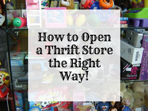 Favorite Info About How To Start A Thrift Store Business