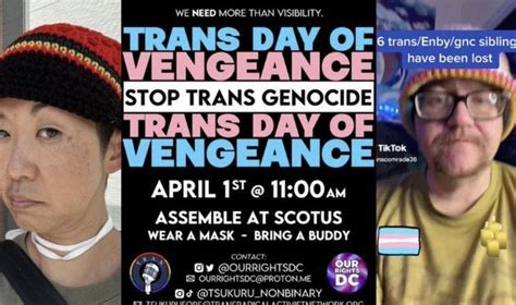 Tiffany Justice on Twitter: "I think we’ve seen enough “trans vengeance.”"