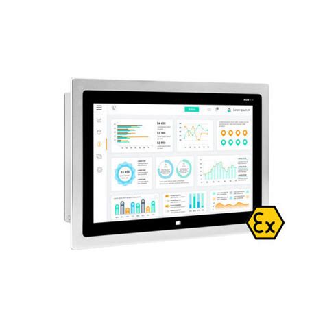 Panel Pc Atex Ppc Ex Series Irontech Solutions Sl Pantalla