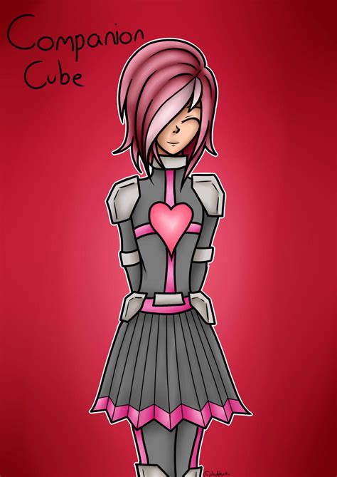 Companion Cube by Jadekettu on DeviantArt