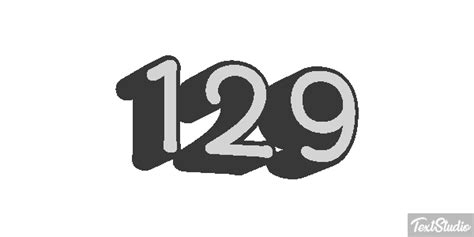 129 Number Animated GIF Logo Designs