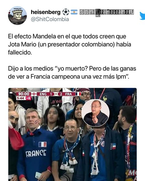 Internautas Aseguran Haber Visto A Jota Mario Valencia En El Mundial De