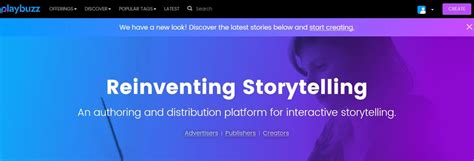 playbuzz    remarkably versatile  tool  creating