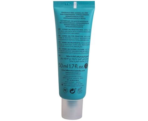 Увлажняющий крем для чувствительной кожи Babe Laboratorios Hydro h Reactive Skin ml
