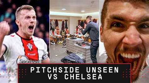 PITCHSIDE UNSEEN Chelsea 0 1 Southampton Premier League YouTube