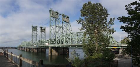 Columbia River Bridge Hayden Island