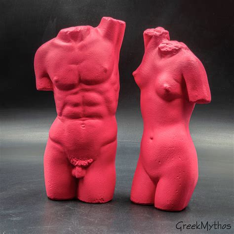 Female Nude Body Torso Statue Ancient Greek Art Sculpture Greek Decor Nude Erotic Art Decor