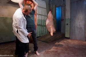 Horny Butcher Fucks His Tied Up Coworker In XXX Dessert Picture