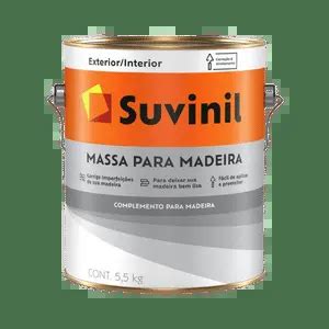 Massa Para Madeira Suvinil Guarasolda Tintas