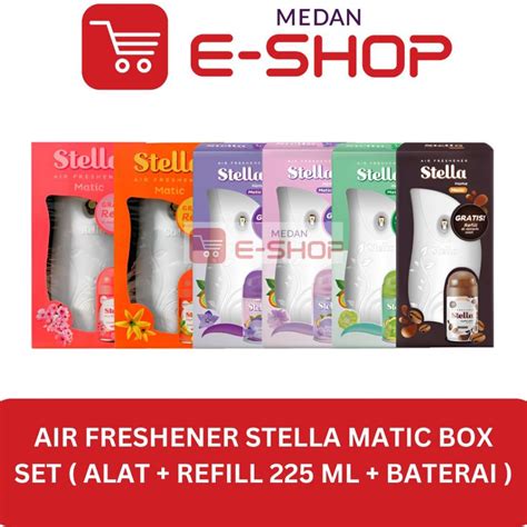 Jual Stella Matic Box Set Air Freshener Pengharum Ruangan Otomatis