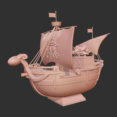 Stl Datei One Piece Going Merry・design Für Den 3d Druck Zum