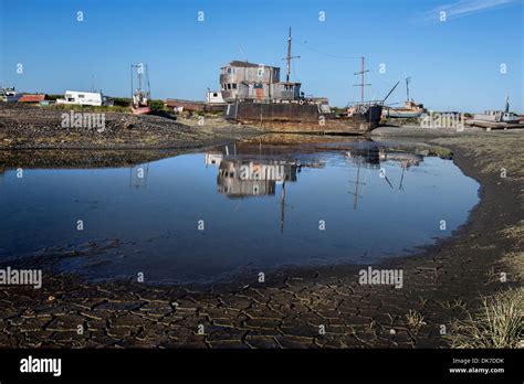 Old Boat Homer Spit In Hi Res Stock Photography And Images Alamy