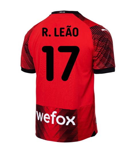 Maillot Milan AC LEAO Enfant 2023 2024 Domicile