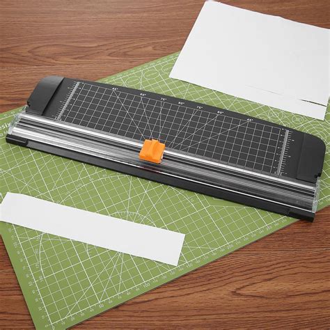 5pcs Portable Mini A4 Precision Paper Trimmer For Diy Scrapbook Photo