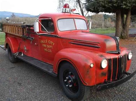 Ford Fire Truck Pumper Model 698t 1 12 Ton Howard Cooper Upfitted