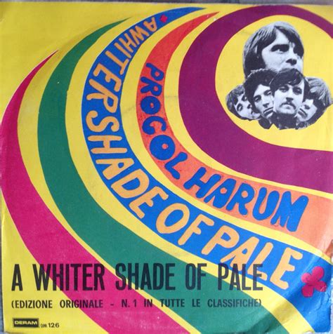 Procol Harum A Whiter Shade Of Pale Vinyl Discogs