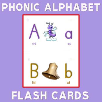 Busy Bee A Z Full Colour Phonic Flash Cards TpT