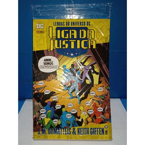 Liga Da Justiça 18 Lendas Do Universo Dc Shopee Brasil