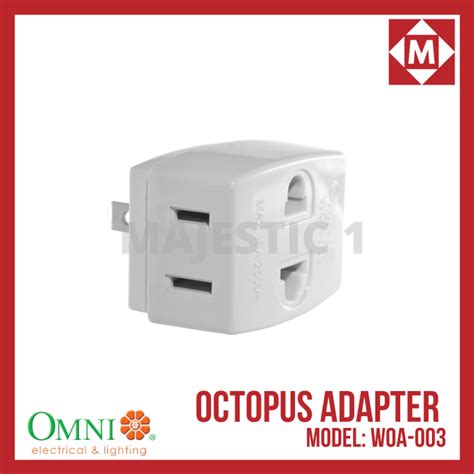 Omni Octopus Adapter A V Triple Tap To Flat Pin Woa Lazada Ph