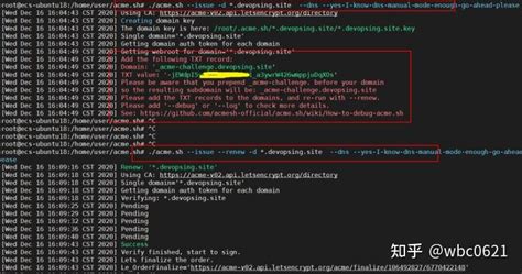 Windows使用acme sh申请lets encrypt泛域名 免费SSL证书步骤 知乎