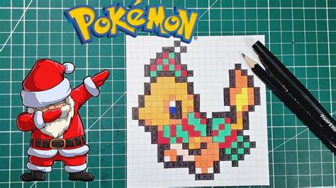 Comment Dessiner Salameche En Pixel Art De No L Tuto Dessin Pok Mon