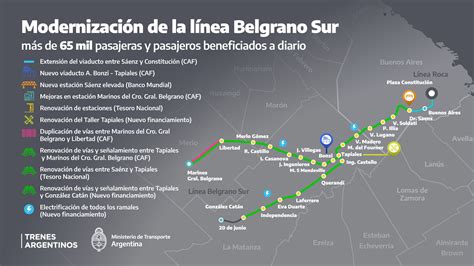 El viaducto del Belgrano Sur a Constitución ya tiene un 50 de avance