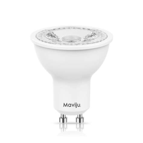 Foco Dicroico Led Mr16 5w Gu10 3000k 450lm 100 240v Pintulac